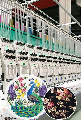 LJ-Flat Computerized Embroidery Machine